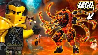 BEST LEGO Lava Monster Ninjago MOC...