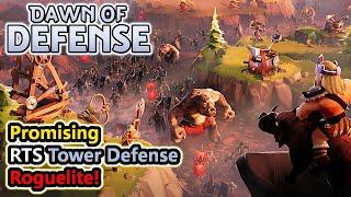 This Game Blends RTS And Tower Defense Into An AWESOME Roguelite! | Dawn Of Defense