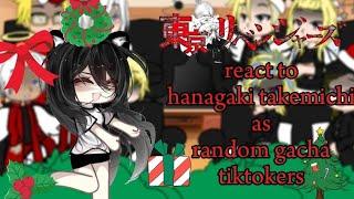 ~•|| Tokyo revengers || react to || takemichi as ~•~ random gacha tiktok ️‍️‍ new episode 🫶