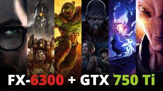 Spring 2020: FX-6300 + GTX 750 Ti in 6 games