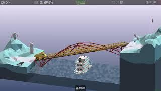 Poly Bridge 3-5 Dump Slope