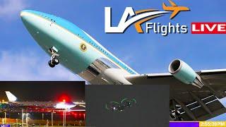 LIVE Los Angeles Plane Spotting | AIR FORCE ONE at LAX! | January 24, 2025