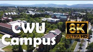 Central Washington University | CWU | 8K Campus Drone Tour