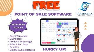 All in 1 Point Of Sale Software || Best For invoice and products billing