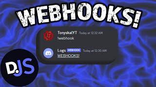 How to use WEBHOOKS with your discord bot!