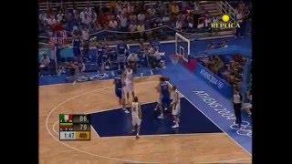 Italia - Lituania 100-91 Atene 2004