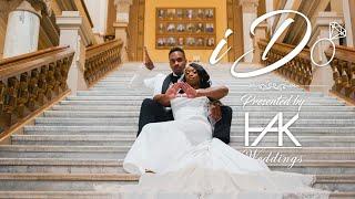 Arin & Ebony's Stunning Wedding Day Video at Murat Shrine Temple IN | HAK Weddings