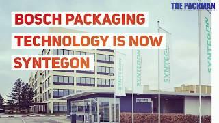 Bosch Packaging Technology is now Syntegon