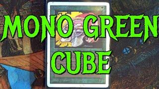 The Mono Green Cube | Magic: the Gathering