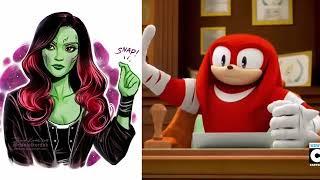 Knuckles Rates ALL Marvel Crushes