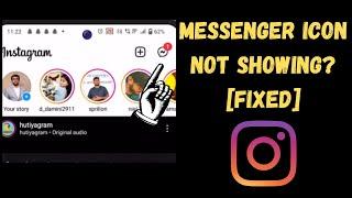 Messenger Icon Not Showing On Instagram? Fix Instagram Messenger Icon Update [Android & iOS]