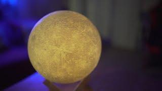 Coolest LED Lamp Ever? | The Moon Lamp Review