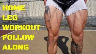 Home Leg Workout (Follow Along) - Igor | That's Good Money