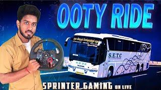 LIVE SETC BUS DRIVING - ETS 2 IN LOGITECH G29 | Sprinter Gaming