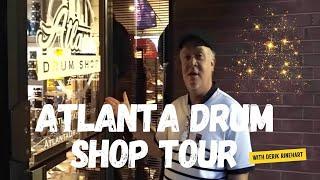 Join Atlanta drummers, Derik, Eric, Shannon & Mike as they tour Atlanta Drum Shop- Behind the scene!