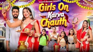 Girls On Karvachauth || Karvachauth Special || Shaitan Rahul || TEJASVI BACHANI