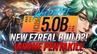 WILD RIFT | 75% WIN RATE EZREAL & A PENTAKILL! ULTIMATE EZREAL GUIDE & RUNES + BUILD! TIPS & TRICKS!