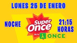 Resultados Super Once Noche del Lunes 25 de Enero del 2021