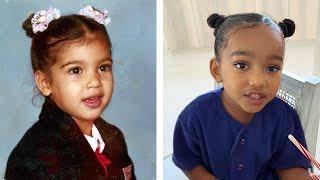 Celeb kids who look just like their parents as kids #shorts