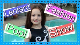 Pool leotard|fashion show|Shakyla's Gymnastics