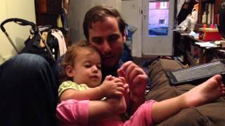 Daddy Tickles Sophie Again