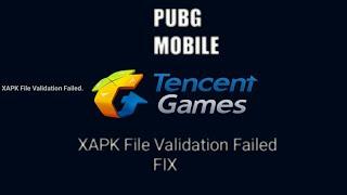 || How to fix the XAPK File Validation Failed problem in PUBG MOBILE ||