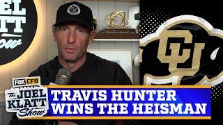 Colorado’s Travis Hunter wins the 2024 Heisman Trophy | Joel Klatt Show