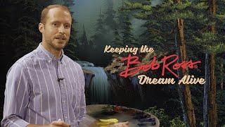 Keeping The Bob Ross Dream Alive | Northwest Waterfall | Featuring Nic Hankins