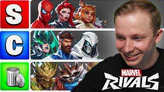 My OFFICIAL Season 2.5 Tier List for Marvel Rivals!