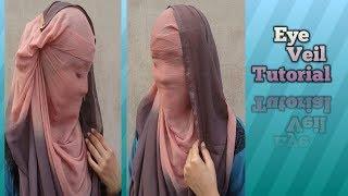 Full coverage niqab eye veil tutorial by Irani hijab bd