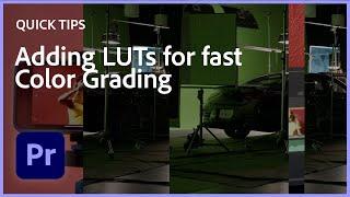 Quick Tips for Premiere Pro - Quick Color Grading with LUTs - Mango Street | Tutorial | Adobe Video