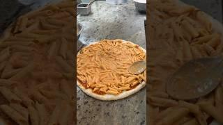 Part 1 of 2: The famous PENNE ALLA VODKA PIZZA in the making from Krispy Pizza NYC! #DEVOURPOWER