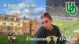 VLOG! Follow me around CAMPUS for a day! | THE UNIVERSITY OF OREGON