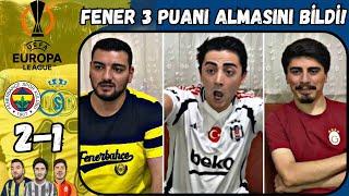 GALATASARAYLI VE BEŞİKTAŞLI FENERBAHÇE 2-1 U.S.G MAÇINI İZLERSE ! #fenerbahçe