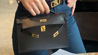 Анонс нового проекта! Сумка в стиле «Kelly Pochette» где купить нужную кожу? В описании 