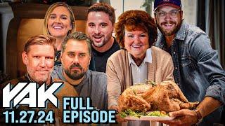 Cathy Mitchell Helps Ring In Thanksgiving With A DUMP Draft | The Yak 11-27-24