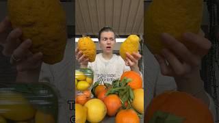 Trying weird citrus fruits