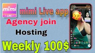 Mimi app se paise kaise kamaye | Mini live and random video chat app | weekly payment .