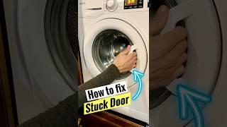 RV Washer Door Won’t Open