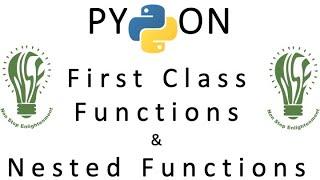 16 | Python Tutorial for Beginners | First Class Function &  Nested Function in Python