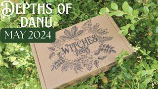 Unboxing The Witches Roots Monthly Subscription Box | Depths of Danu | May 2024