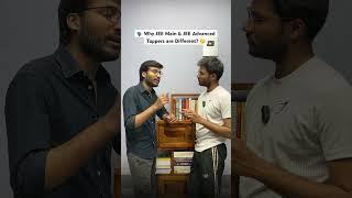 Why JEE Main & Advanced Toppers are Different?! #jee #motivation
