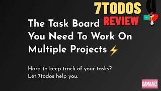 7todos Review: Best Task Board Created For Makers | Dealmirror Lifetime Deal & Walkthrough
