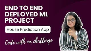 Build House Prediction App | End-to-End Deployed Machine Learning Project Tutorial