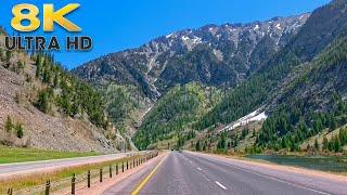 Rocky Mountain Scenic Drive Across Colorado to Denver 8K Glenwood Springs to Denver