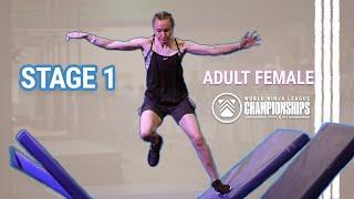 ADULT FEMALE | STAGE 1 | SEASON X | 2025 World Ninja League Championships