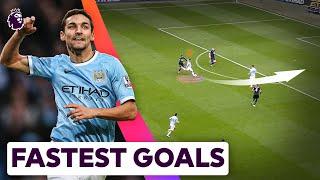 The 20 FASTEST GOALS in Premier League History