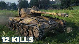 AMX 13 75 • 12 Kills in One Battle • World of Tanks