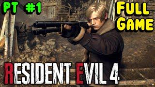 RESIDENT EVIL 4 REMAKE at Hardcore - Full Game Playthrough Pt #1