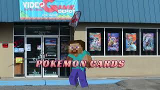 Even Steve Shops At Video Game Depot